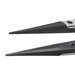 ESD Plastic Tip Tweezers, Style 3, Carbon fiber Tips A3CF, Pointed, 5.1"